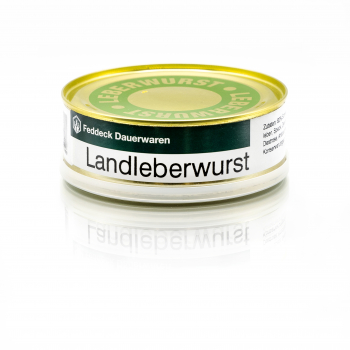 Canned Country Liver Sausage, reclosable, 200 g